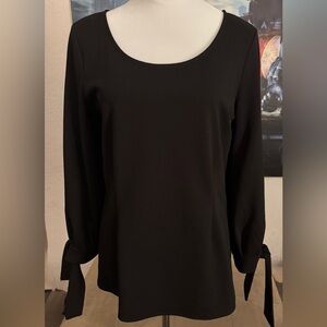 Ann Taylor Scoop Neck Blouse Sz M